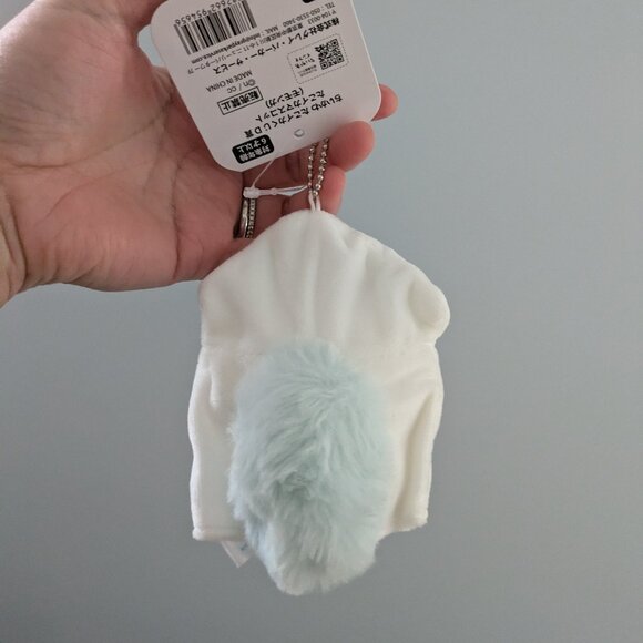 Authentic Chiikawa Momonga Cuttlefish/Squid Keychain Plush Strap - Picture 2 of 3